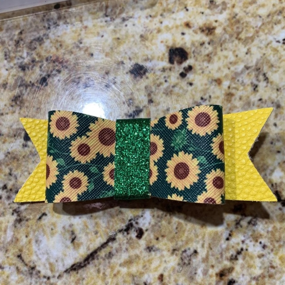 Sunflower Hair Bow